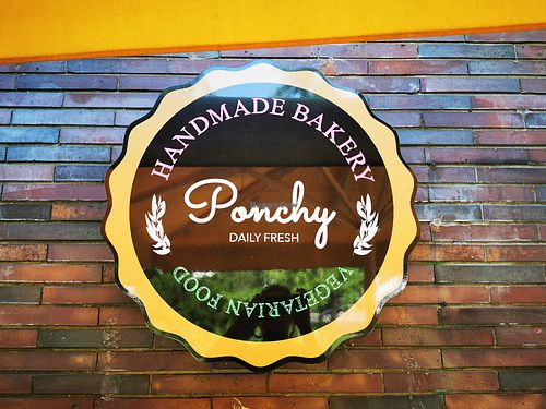 Sign at Ponchy in Berlin