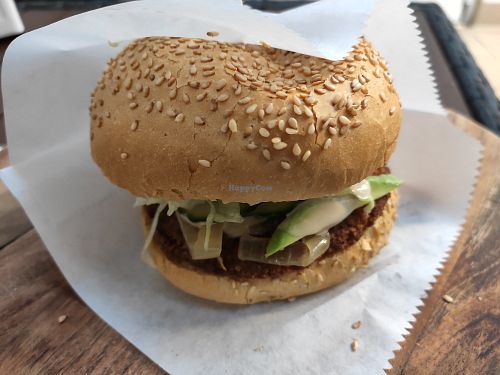 Burger at Ponchy in Berlin