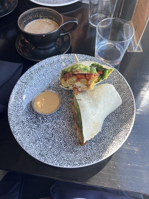 Vegan burrito   at MudPenny in Grand Rapids