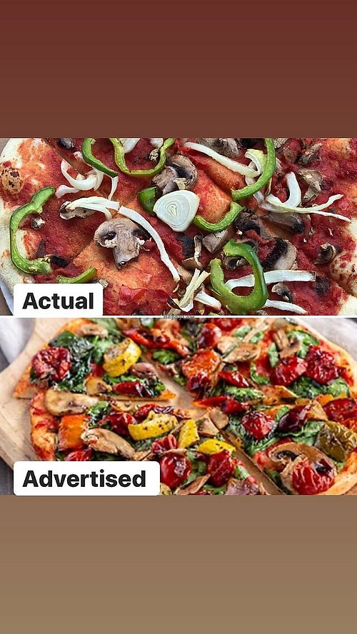 Garden Pizza at UNO Pizzeria in Fayetteville