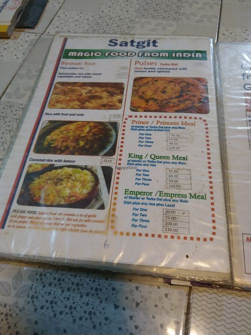 Indian options at The Rising Phoenix in Accra