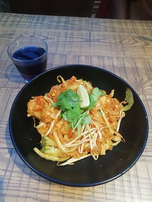 Beautiful big pad thai at CookDaily in London