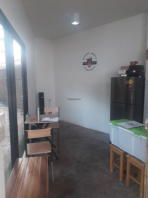 Inside at Monkey Bowls in Chiang Mai