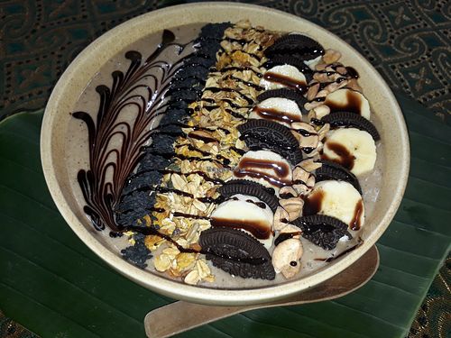 Oreo bowl at Monkey Bowls in Chiang Mai