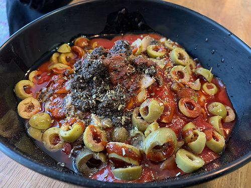 noodles & topping at Lezizel Manti in Regensburg