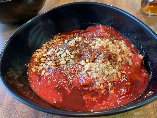 noodles & topping at Lezizel Manti in Regensburg