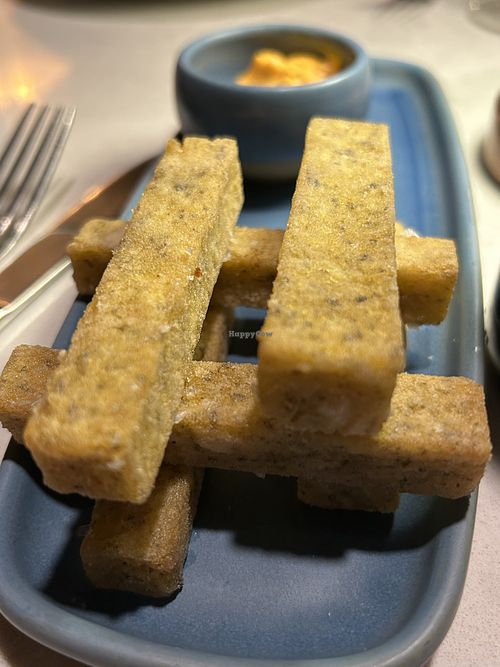 Polenta fries  at Glas Restaurant in Dublin