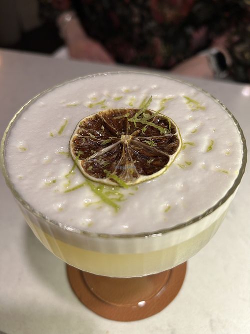 Coconut margarita   at Glas Restaurant in Dublin