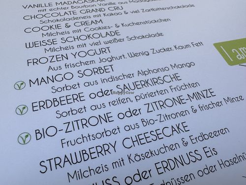 sorbet  at Café Latte Art in Dresden