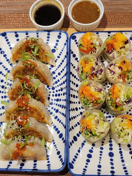 Favorite two appetizers at iVegan in Makati