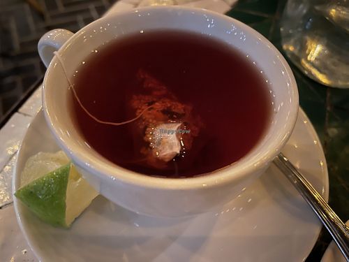 Ginger Tea at Gracias Madre in Newport Beach