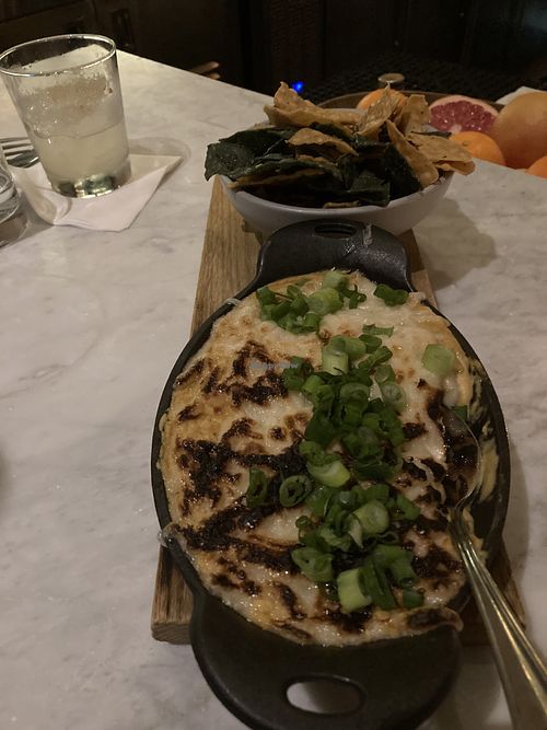 Queso Fundido at Gracias Madre in Newport Beach