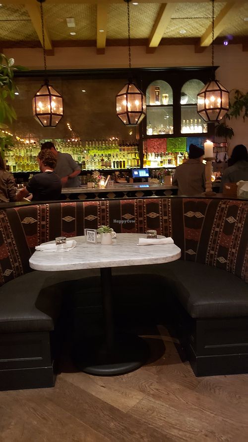 Huge Bar at Gracias Madre in Newport Beach