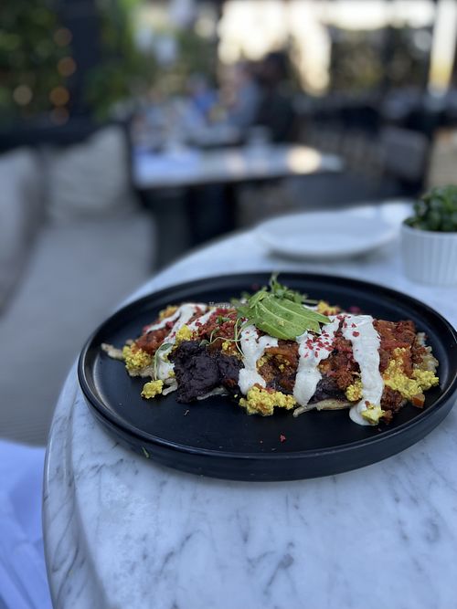 Huevos Rancheros    at Gracias Madre in Newport Beach