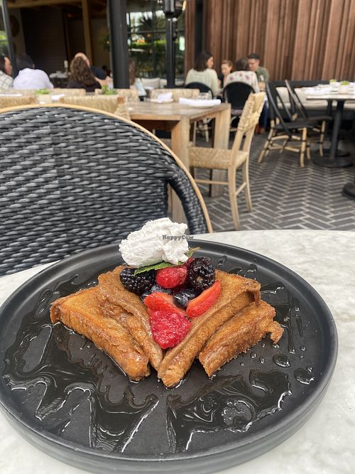 French toast   at Gracias Madre in Newport Beach