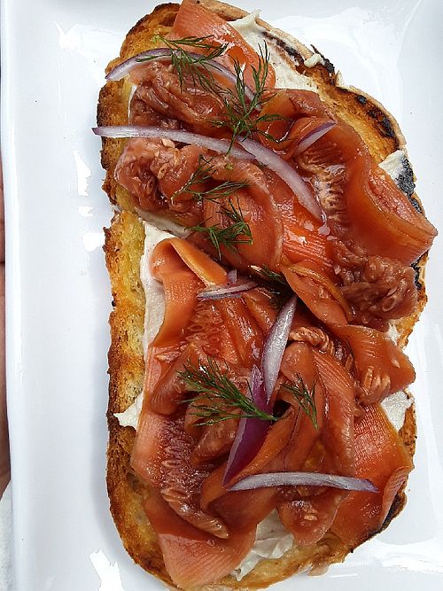 Carrot Lox at Peace n Loaf in Cayey