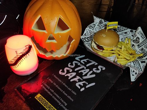 Classic burger at The Goodburger - Bukit Timah in Central Singapore