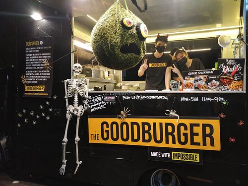 Halloween decor in Oct 2020 during Covid-19 at The Goodburger - Bukit Timah in Central Singapore