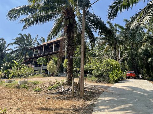 The Terrace restaurant at the top of the hilll  at Thai Me in Krabi