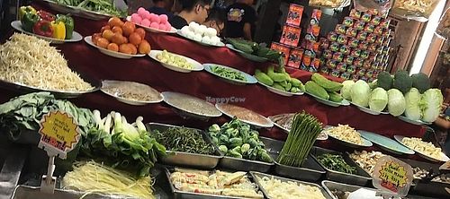 Veggies at Flying Vegetable in Pattaya