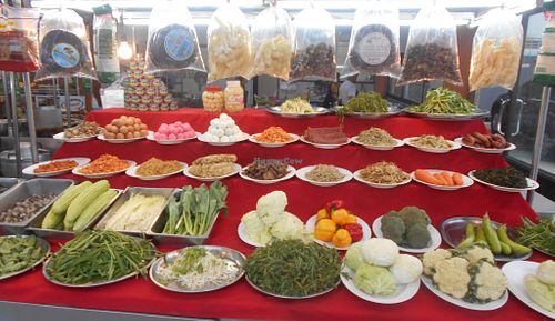 Veggies at Flying Vegetable in Pattaya