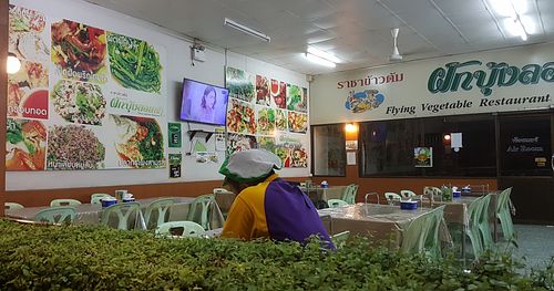 interior at Flying Vegetable in Pattaya