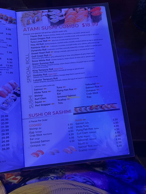   at Atami Japanese Grill in Vicksburg