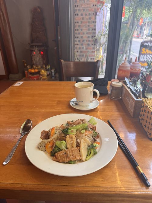 Vermicelli rice noodles   at Buddha Belly in Ninh Binh