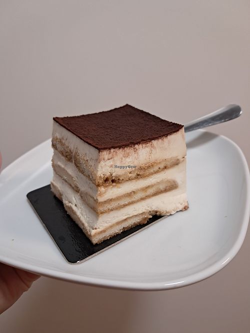 Tiramisu cake at Soi & Co in Berlin