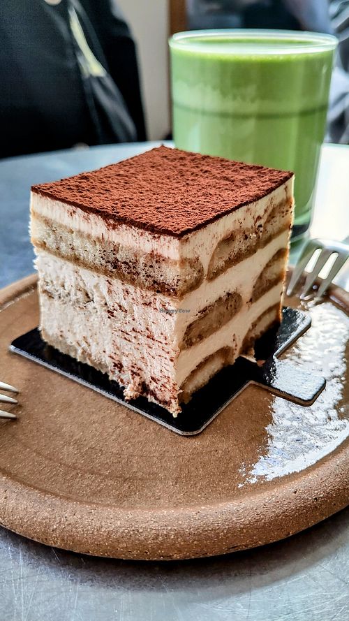 Tiramisu + Matcha at Soi & Co in Berlin