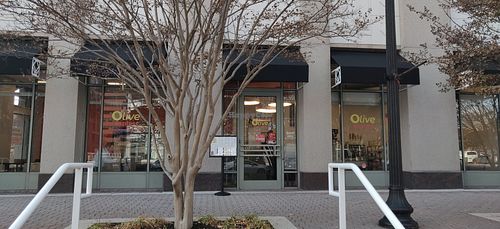 Outside at Olive Express in Arlington