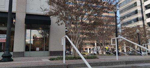 Outside at Olive Express in Arlington