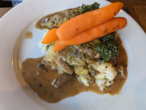 Chimichurri Seitan at Red Lentil in Watertown
