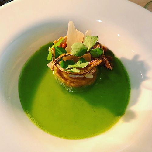 Wood sorrel, lupin, onion. at Villd in Helsinki