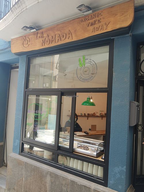 Outside at La Nòmada in Olot