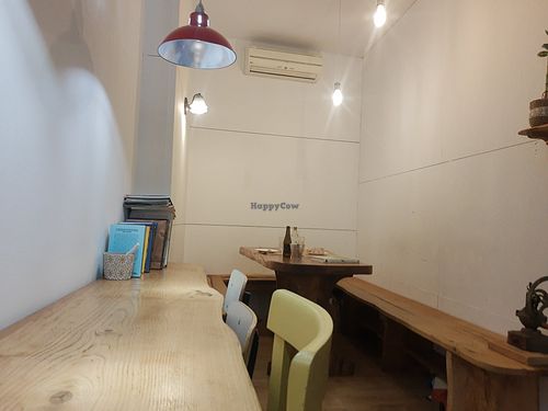 Seating at La Nòmada in Olot