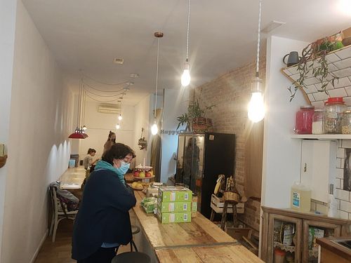 Front view at La Nòmada in Olot