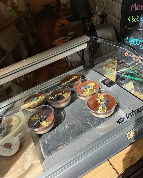 Desserts at La Nòmada in Olot