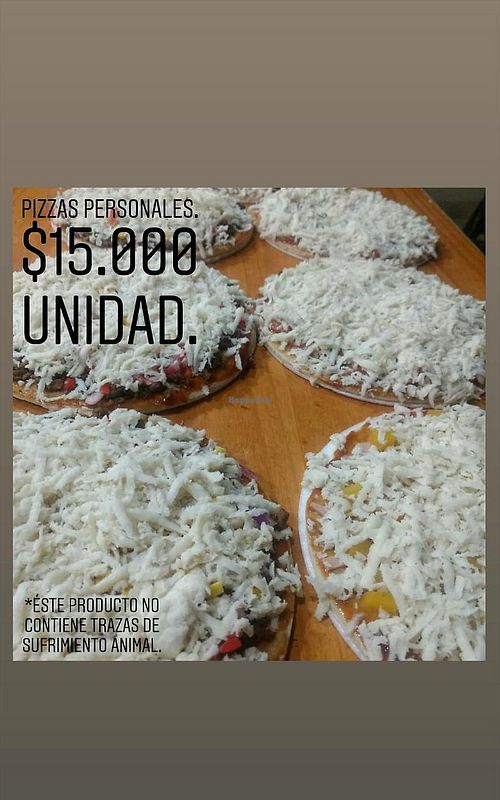Pizza at Vegan For The Animals Food in Bogota