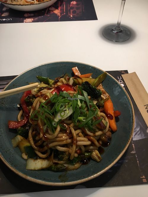 Veg yaki udon at UDON - Sol in Madrid