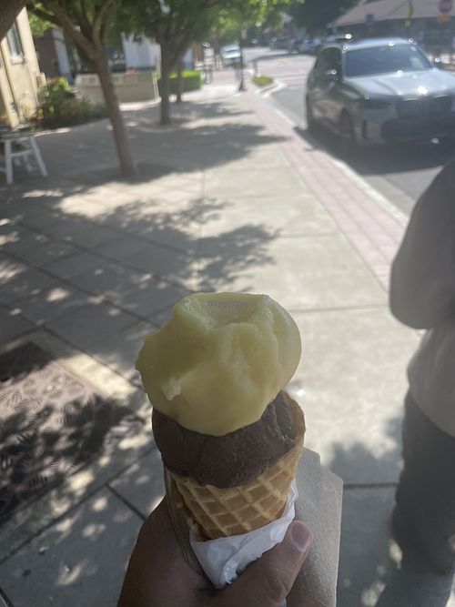   at Lottie's Creamery in Danville