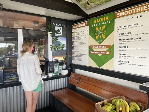 Menu! at Basik Acai in Kailua Kona