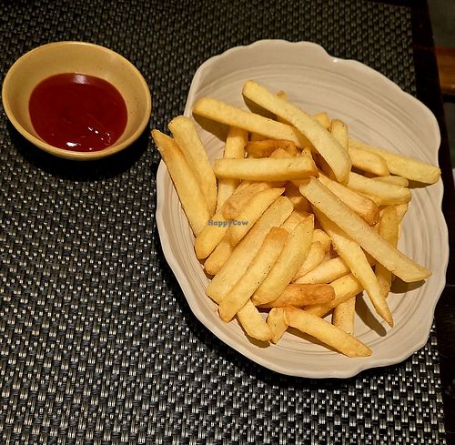 French fries at Long Beach Resort in Koh Rong