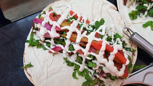 Falafel Sandwich at Beirut City in Karben