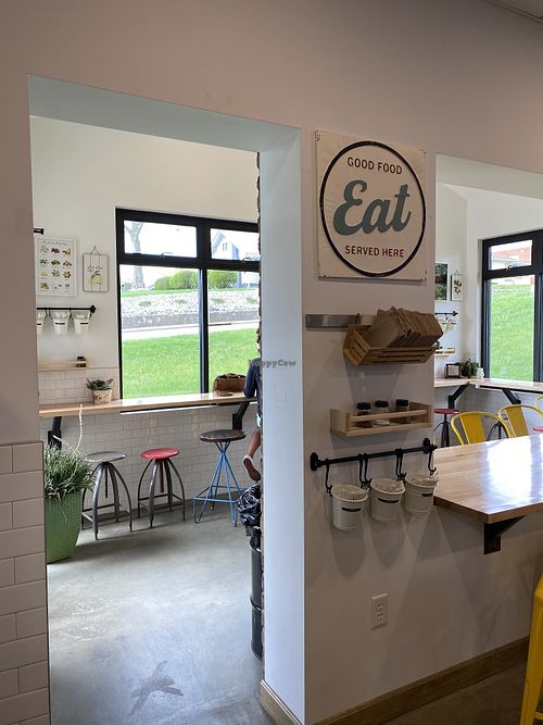 Inside Seating at Fresh Twist in Steubenville