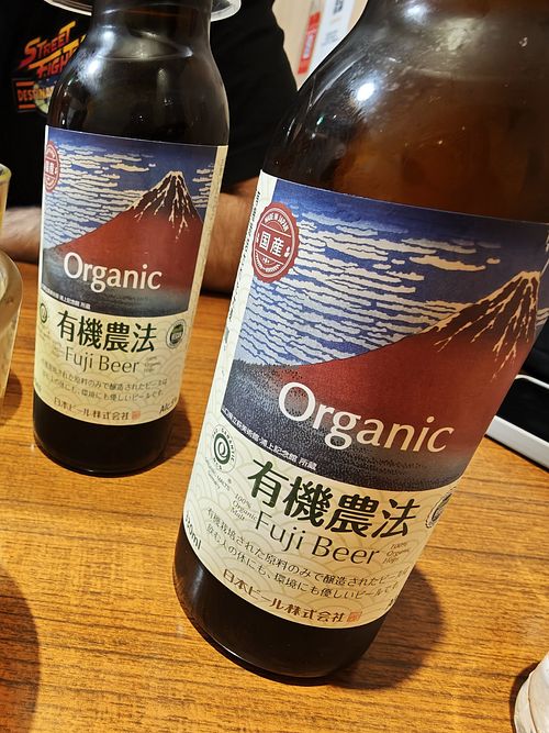 Beer, organic and vegan!!! Delicious at Izakaya Masaka in Tokyo
