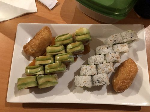 Vegan maki combo  at Osaka in Woodland