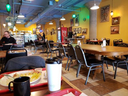 Inside at Sanaa's 8th St. Gourmet in Sioux Falls