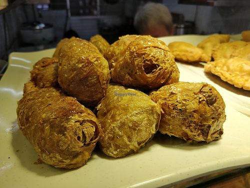 Mock fried chicken drum stick at Kwan Inn Vegetarian 观音斋 - Corporation  in West Singapore
