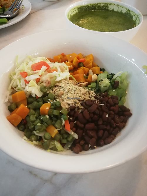 1. Lei Cha Brown Rice RM12.90
 at Green Talk Healthy Organic & Cafe 绿言有机 in Kajang